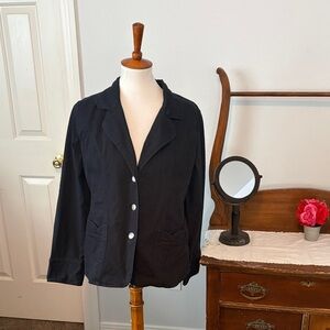 Elegant d&co Black Blazer with silver Buttons